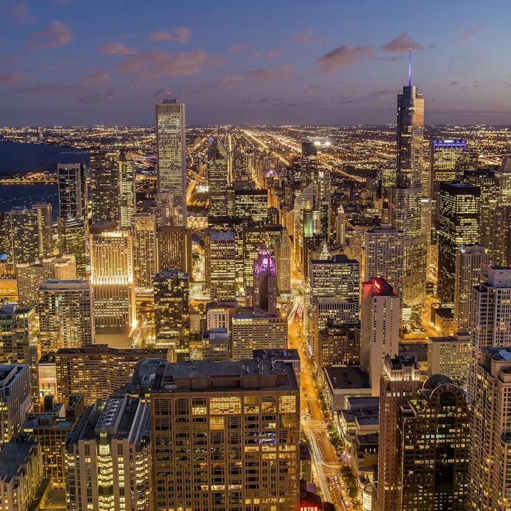 City skyline in Greenwich, United Kingdom